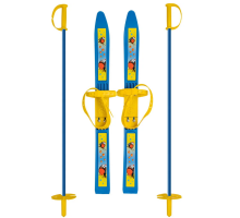 Детские лыжи Олимпик-спорт Снегири 66/75 см с палками и креплениями МПЛ 102.00