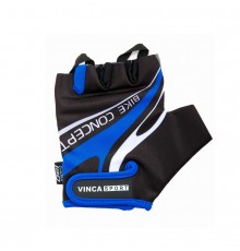Перчатки Vinca sport VG 949 черный/синий (арт.2259)