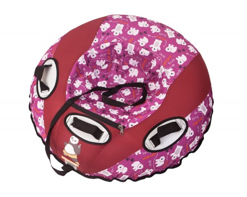 Тюбинг (санки-ватрушки) 95 см - Panda Pink (арт.6121) Тюбинг (санки-ватрушки) 95 см - Panda Pink (арт.6121)