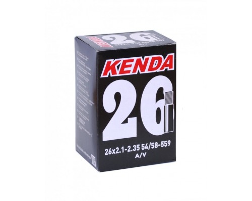 Велокамера KENDA 26” (2,125-2,35 (54/58-559)) AV (арт.5263)
