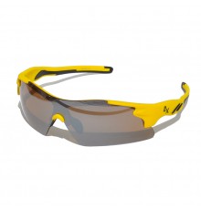 Очки солнцезащитные 2K S-14058-B (жёлтый / дымчатые зеркальные) (4010)