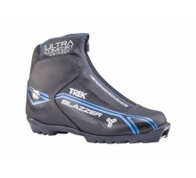 Ботинки лыжные TREK BlazzerComfort3 черный (лого синий) N (арт.8325)