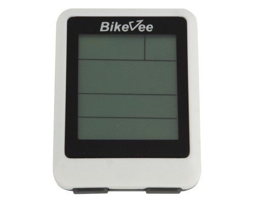 Велокомпьютер BikeVee BKV-9100 беспроводной (белый) (арт.5344)