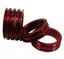 Проставочное кольцо NECO SPACER-R 1-1/8"х10 мм красное (арт.5507)
