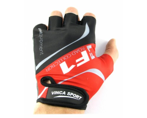 Перчатки Vinca Sport VG 924 (черный/красный) (арт.7850)