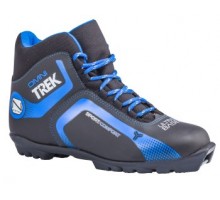 Ботинки лыжные TREK Omni3 черный (лого синий) S (арт.5077)