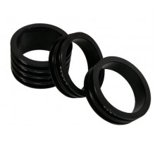 Проставочное кольцо NECO SPACER-R 1-1/8"х15 мм (чёрный) (арт.8122)
