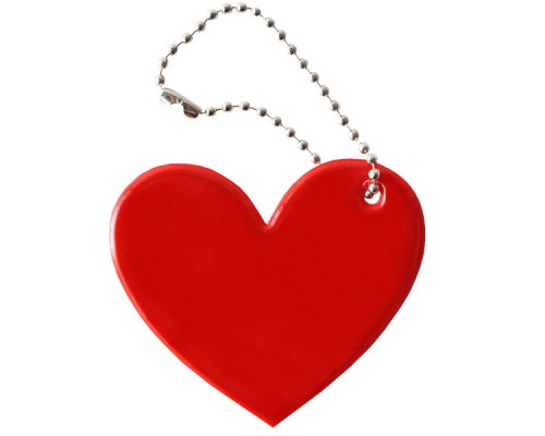 Брелок световозвращающий Vinca Sport STA 116 red heart (4573)