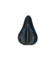Накладка на седло Vinca Sport XD 05 black/blue (270*180 мм) (арт.8457)