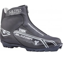 Ботинки лыжные TREK BlazzerComfort4 черный (лого серый) N (арт.8324)