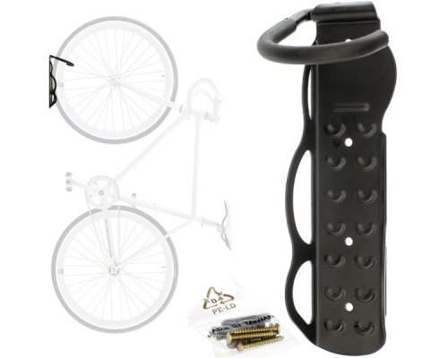 Держатель велосипеда за колесо Vinca Sport HUK 05 (черный) (арт.10445) Держатель велосипеда за колесо Vinca Sport HUK 05 (черный) (арт.10445)